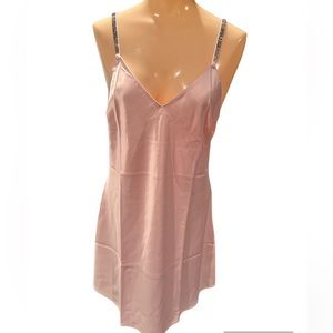 Victoria’s Secret Logo Shine Strap Nightdress Gown